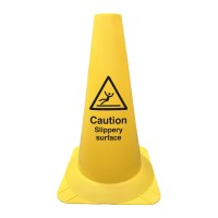 Caution Slippery Surface - Round Cone - TESTTTTT!!!!! 