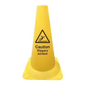 Caution Slippery Surface - Round Cone - TESTTTTT!!!!! 