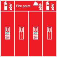Fire Extinguisher Location Board - Double - TESTTTTT!!!!! Fire Extinguisher Location Board - Double - TESTTTTT!!!!!