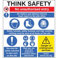 Site Safety - Think Safety - No Unauthorised Entry - Report to Office - PPE - Induction - Underground Services - TESTTTTT!!!!! Site Safety - Think Safety - No Unauthorised Entry - Report to Office - PPE - Induction - Underground Services - TESTTTTT!!!!!