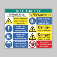 Report to Office - Construction Work - Report Accidents - Footwear - Helmets - No Children - Hi Vis - Excavations - Stop, Look, Listen - No Access - TESTTTTT!!!!! Report to Office - Construction Work - Report Accidents - Footwear - Helmets - No Children - Hi Vis - Excavations - Stop, Look, Listen - No Access - TESTTTTT!!!!!