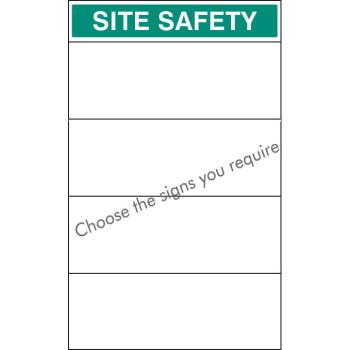 Custom Site Safety Board - Select 4 Signs - TESTTTTT!!!!! Custom Site Safety Board - Select 4 Signs - TESTTTTT!!!!!