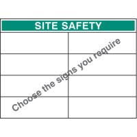 Custom Site Safety Board - Select 8 Messages - TESTTTTT!!!!! 