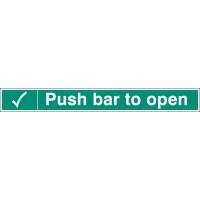 Push Bar to Open - Label - TESTTTTT!!!!! Push Bar to Open - Label - TESTTTTT!!!!!