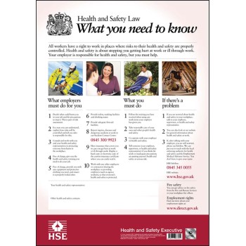 Health & Safety Law - Poster - TESTTTTT!!!!! Health & Safety Law - Poster - TESTTTTT!!!!!