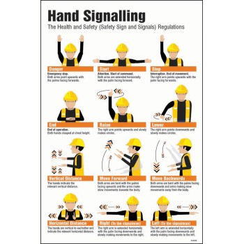 Hand Signalling Regulations - Poster - TESTTTTT!!!!! Hand Signalling Regulations - Poster - TESTTTTT!!!!!