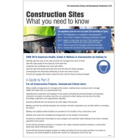 Construction (Design & Management) Regulations 2007 - Poster - TESTTTTT!!!!! Construction (Design & Management) Regulations 2007 - Poster - TESTTTTT!!!!!