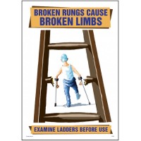 Broken Rungs Cause Broken Limbs - Poster - TESTTTTT!!!!! Broken Rungs Cause Broken Limbs - Poster - TESTTTTT!!!!!