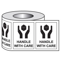 Handle with Care - Labels (Roll of 250) - TESTTTTT!!!!! Handle with Care - Labels (Roll of 250) - TESTTTTT!!!!!