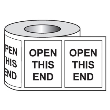 Open this End - Labels (Roll of 250) - TESTTTTT!!!!! Open this End - Labels (Roll of 250) - TESTTTTT!!!!!