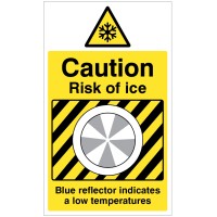 Ice Detector - Caution - Risk of Ice Ice Detector - Caution - Risk of Ice