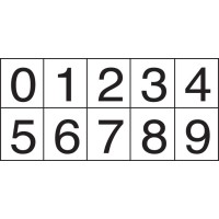 Black Cut Out Numbers 25mm Cap Height - TESTTTTT!!!!! Black Cut Out Numbers 25mm Cap Height - TESTTTTT!!!!!