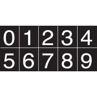 White Cut Out Numbers - TESTTTTT!!!!! White Cut Out Numbers - TESTTTTT!!!!!