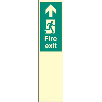 Door Plate - Fire Exit Straight On Door Plate - Fire Exit Straight On