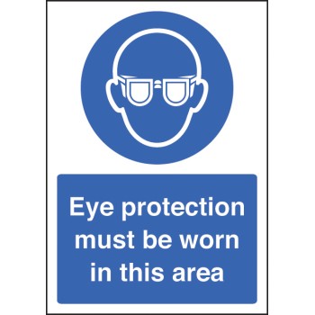 A4 - Eye Protection Must be Worn - TESTTTTT!!!!! 