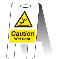Caution - Wet Floor - Lightweight Self Standing Sign - TESTTTTT!!!!! Caution - Wet Floor - Lightweight Self Standing Sign - TESTTTTT!!!!!