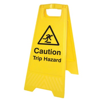 Caution - Trip Hazard - Self Standing Floor Sign - TESTTTTT!!!!! Caution - Trip Hazard - Self Standing Floor Sign - TESTTTTT!!!!!