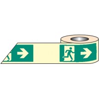 Man Arrow Right Photoluminescent Tape (Glow in the Dark) - TESTTTTT!!!!! 