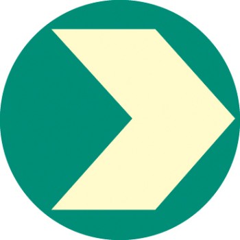 Circular - Photoluminescent Floor Marker (Glow in the Dark) - TESTTTTT!!!!! 