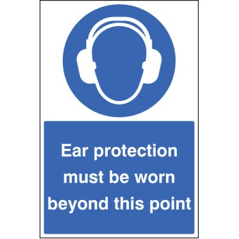 Ear Protection Must be Worn - Floor Graphic - TESTTTTT!!!!! Ear Protection Must be Worn - Floor Graphic - TESTTTTT!!!!!