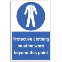 Protective Clothing Must be Worn - Floor Graphic - TESTTTTT!!!!! Protective Clothing Must be Worn - Floor Graphic - TESTTTTT!!!!!