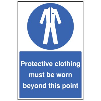 Protective Clothing Must be Worn - Floor Graphic - TESTTTTT!!!!! Protective Clothing Must be Worn - Floor Graphic - TESTTTTT!!!!!