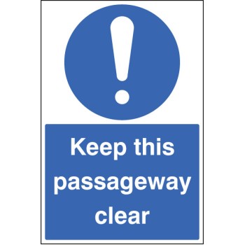 Keep this Passageway Clear - Floor Graphic - TESTTTTT!!!!! Keep this Passageway Clear - Floor Graphic - TESTTTTT!!!!!