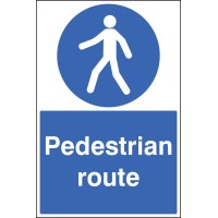 Pedestrian Route - Floor Graphic - TESTTTTT!!!!! 