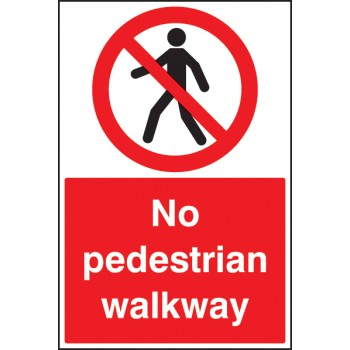 No Pedestrian Walkway - Floor Graphic - TESTTTTT!!!!! No Pedestrian Walkway - Floor Graphic - TESTTTTT!!!!!