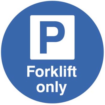 Floor Graphic - Forklift Parking Floor Graphic - Forklift Parking