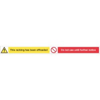 This Racking Has Been Offloaded - Do Not Use until Further Notice This Racking Has Been Offloaded - Do Not Use until Further Notice