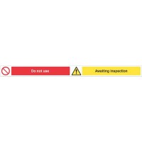 Do Not Use - Awaiting Inspection Do Not Use - Awaiting Inspection