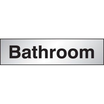 Bathroom - Engraved - Aluminium / Brass Effect - TESTTTTT!!!!! Bathroom - Engraved - Aluminium / Brass Effect - TESTTTTT!!!!!