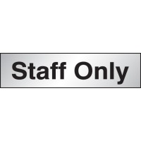 Staff Only - Engraved - Aluminium / Brass Effect - TESTTTTT!!!!! Staff Only - Engraved - Aluminium / Brass Effect - TESTTTTT!!!!!
