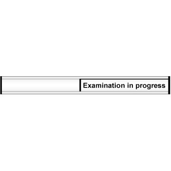 Examination in Progress Door Slider - TESTTTTT!!!!! 
