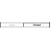 Open / Closed - Door Slider - TESTTTTT!!!!! Open / Closed - Door Slider - TESTTTTT!!!!!