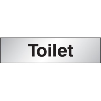 Toilet - Engraved - Aluminium / Brass Effect - TESTTTTT!!!!! Toilet - Engraved - Aluminium / Brass Effect - TESTTTTT!!!!!
