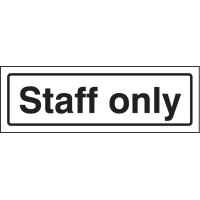 Staff Only - Clear Acrylic Visual Impact Sign with Stand-off Locators - TESTTTTT!!!!! Staff Only - Clear Acrylic Visual Impact Sign with Stand-off Locators - TESTTTTT!!!!!