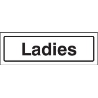 Ladies - Clear Acrylic Visual Impact Sign with Stand-off Locators - TESTTTTT!!!!! Ladies - Clear Acrylic Visual Impact Sign with Stand-off Locators - TESTTTTT!!!!!