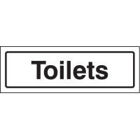 Toilets - Clear Acrylic Visual Impact Sign with Stand-off Locators - TESTTTTT!!!!! Toilets - Clear Acrylic Visual Impact Sign with Stand-off Locators - TESTTTTT!!!!!