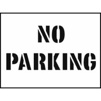 Stencil - No Parking - TESTTTTT!!!!! Stencil - No Parking - TESTTTTT!!!!!