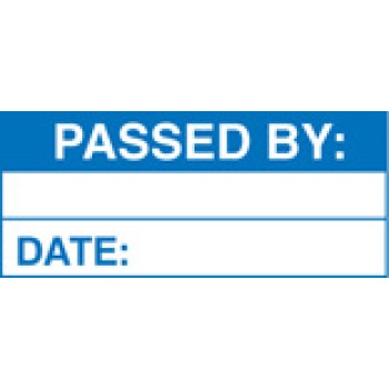 Passed By (Roll of 100 Labels) - TESTTTTT!!!!! 