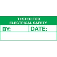 Tested for Electric (Roll of 100 Labels) - TESTTTTT!!!!! Tested for Electric (Roll of 100 Labels) - TESTTTTT!!!!!