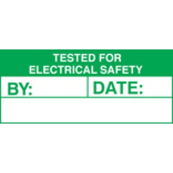 Tested for Electric (Roll of 100 Labels) - TESTTTTT!!!!! Tested for Electric (Roll of 100 Labels) - TESTTTTT!!!!!