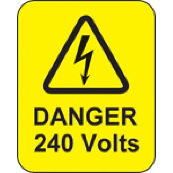 Danger - 240 Volts - Labels - TESTTTTT!!!!! Danger - 240 Volts - Labels - TESTTTTT!!!!!