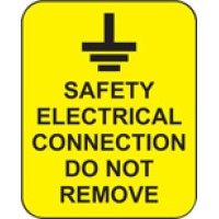 Safety Electrical Connection Do Not Remove Labels - TESTTTTT!!!!! Safety Electrical Connection Do Not Remove Labels - TESTTTTT!!!!!