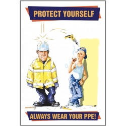 Always Wear Your PPE - Poster - TESTTTTT!!!!! Always Wear Your PPE - Poster - TESTTTTT!!!!!