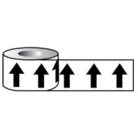 Black Arrows On Clear - Pipeline ID Tape - TESTTTTT!!!!! Black Arrows On Clear - Pipeline ID Tape - TESTTTTT!!!!!