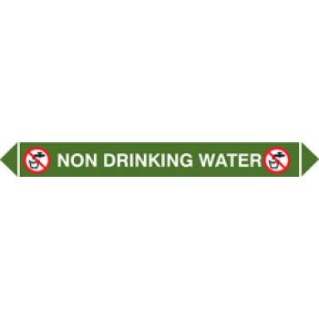 Non Drinking Water - Flow Marker (Pack of 5) - TESTTTTT!!!!! 