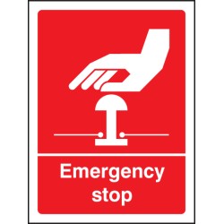 Emergency Stop (White / Red) - TESTTTTT!!!!! Emergency Stop (White / Red) - TESTTTTT!!!!!